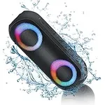 Bluetooth Speakers with Light, 30W 