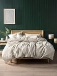 Linen House Nimes Natural Linen Queen Quilt Cover Set