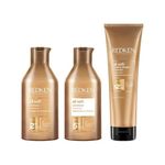 Redken All Soft Shampoo 300ml, Conditioner 300ml & Heavy Cream 250ml Pack