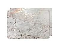Dainty Home Marble Cork Place Mats 