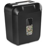 VidaTeco10-Sheet Home Shredder, Cross-Cut Paper Shredder Shreds Paper/Card/Staple/Clip Small Office Shredder Machine, High Security Level P-4 Jam Proof System 14L Liftout Basket