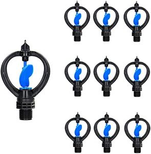 10pcs Butterfly Automatic Sprinkler Head Rotary Automatic Sprinkler Head Automatic Irrigation Sprinkler Head Automatic Sprinkler Head