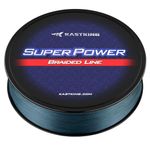 KastKing Superpower Braid Fishing Line, Low-Vis Gray, 80LB/0.50mm/(1000M/1094 Yds)(8 Strands)