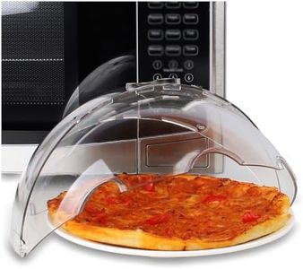 Flippable Microwave Splatter Cover,Microwave Cover for Food, Dish, Higher Microwave Plate Cover for Heating, Stay-Inside Splatter Guard for Microwave Oven, Innovative Lid-10.5 IN