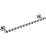 Nolimas Brushed Nickel Bath Towel Bar Single Bars Towel Rack Rod Classic Wall Mounted SUS304 Stainless Steel Bathroom Towel Holder Toilet Kitchen Towel Shelf Single Layer,24 inches