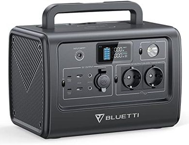 BLUETTI Générateur Électrique Portable EB70, 716Wh Batterie LiFePO4, 2 Sorties CA 1000W (1400W Pic) et USB-C 100W, Station Électrique Solaire pour Voyages, Camping-Car, Jardin