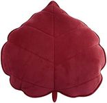 Teieas 3D Leaf Shaped Throw Pillows Plant Pillow Novelty Plush Cushion Backrest Pillow Home Decoration for Car, Bedroom, Sofa, Couch, Living Room