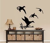 Ducks Flying #3 ~ Wall Decal, Home Decor 20" x 24"