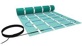 WarmlyYours, Electric Radiant Floor Heating Mat, Tempzone Easy Mat, 120V, 3′ x 6′, 18 sq.ft., 2.3A