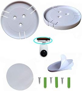 Soporte cámara yi Home, Soporte Pared yi Home Permite Que la Cámara se quede en la Pared Colgando del Techo, Adecuado para múltiples Superficies (2 Pack)