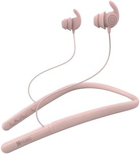 Hmusic HS88 Sleep Headphones Wireless Bluetooth 5.4,Ultra Soft Flat Sleep Earbuds for Side Sleepers,12H Playtime,-30dB Noise Cancelling,Neckband Sleep Buds for Sleeping,Reading,Meditating,Traveling