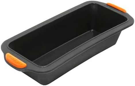Bakemaster Silicone Loaf Pan, 24 x 10 x 6 cm, Grey