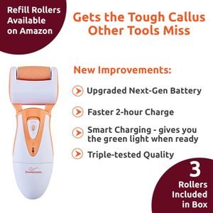 Own Harmony Electric Callus Remover – Rechargeable Foot File