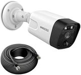 OOSSXX 4K PIR POE Extend Camera Outdoor Indoor Video Surveillance Security Waterproof Wired POE Camera, Home IP 4K 8MP Camera, Night Vision, Just Extend POE Kits