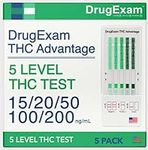 5 Pack - DrugExam THC Advantage Mad