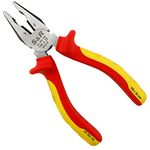 S&R Combination Pliers 160mm Insulated 1000V Universal, Jaws 35 mm, VDE Tested Series Engineers Pliers 1000V