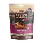 Zoë Better Than Rawhide BBQ Rib Dog Treats - Pork Flavour - 4 Pack