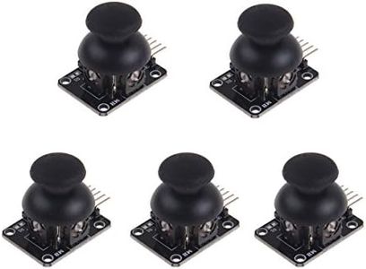 WINGONEER 5PCS PS2 Joystick Game Controller XY Dual-axis Joystick Breakout Module for Arduino