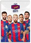Official Barcelona 2017 A3 Wall Calendar