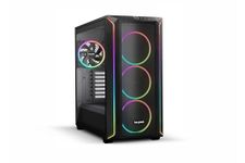 be quiet! Shadow Base 800 FX - ARGB - 4 Light Wings 140mm PWM Fans - Mid-Tower PC Gaming Case - 420mm radiators or E-ATX motherboards Support - Black - BGW63