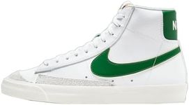 Nike Men's Blazer MID '77 VNTG Basketball Shoe, White Pine Green Sail Black, 6.5 UK, White Pine Green Sail Black, 6.5 UK