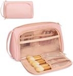 CUBETASTIC Pink Makeup Bag, Travel 