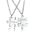 YEEQIN Best Friend Necklaces for 2 