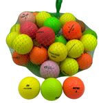 Golf Ball Planet 50 Pack Used Golf Balls Mix Colors (50 Pack, Mix Color 3A / Good)