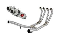 DOMINATOR Full Exhaust System Collector Silencer GP1 compatible with XJ 900 Diversion 1994-2003