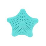 Umbra Starfish Drain Cover/Hair Catcher, Surf Blue