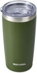 SUNWILL Insulated Coffee Tumbler wi