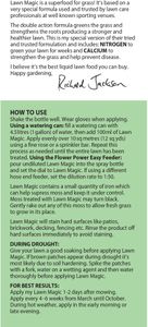 Flower Power Lawn Magic Premium Lawn Feed 5L – Double Action Formula