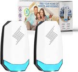 Ultrasonic Pest Repeller 2 Pack,Pes