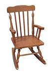 Gift Mark Child’s Colonial Rocking Chair, Honey