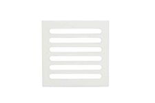 SHRUTI PVC 4" x 4" Lining Gutter Jali Drain Cover Water Out Let Floor Jali - (1277)