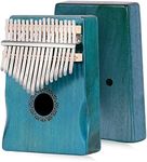 East top Kalimba 17 Keys Thumb Piano musical instrument Portable Mbira Finger Piano with Mahogany Wood, Gift for Students, Adults, Beginners and Professinals