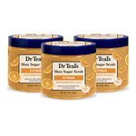 Dr Teal's Shea Sugar Body Scrub, Citrus with Essential Oils & Vitamin C, 538g