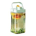 Fridge Jugs 3.5L Juice Jugs, Kitchen Fridge Door Jugs with Faucet, Airtight & Leak-Proof Jugs for Milk, Pitcher Container with Lid and Pouring Spout Ideal for Juices, Smoothies, Milk and Party