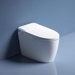 2026 TruClean Divine Smart Toilet - Bathroom, Bidet, Self Cleaning! Easy Install - Eco Power Save - Stainless Nozzle - Warm Dry and Water- Heated Seat - Auto Open - Auto Flush - Non Touch Operation