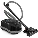 SEBO 90640AM Airbelt D4 Premium Canister Vacuum with ET-1 Powerhead, Black