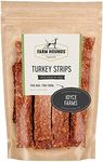 Farm Hounds - Turkey Strips - Premium Natural Turkey Jerky for Dogs - from 100% Humanely Raised Turkey - Break-to-Size - Great for Training & Treats - No Added Fillers - Made in USA - 4.5 oz - 1 Pack