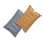 Duckback Polyester Air Pillow (Khaki-Grey)