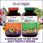 Natrol JuiceFestiv Daily Fruit and Veggie, 240 Capsules Exp: 06/2025
