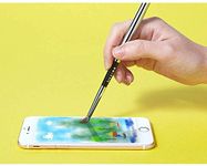 SILSTAR BuTouch Professional Painting Brush Stylus Digital Touch Pen for Mobile Phone, Tablet Touch Screens Gadgets with Bristle Tip & High Sensitive Compatibility. No Bluetooth and Battery Needed