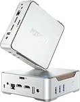 NiPoGi Mini PC Windows 11 Pro Mini PC Intel Alder Lake-N95 (Beats N5105, up to 3.4GHz) 16GB RAM+512GB M.2 SSD Mini Computer Desktop Mini Computer 4K Dual Display/HDMI/WiFi/BT for Home/Business/School