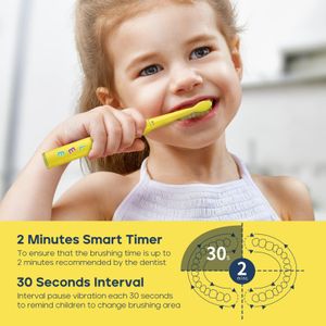 Seago Kids Electric Toothbrush – Yellow
