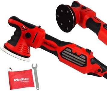 Maxshine 8mm Brushless Dual Action Polisher – 1200W AC Motor, Low Noise, Soft Start, Variable Speed, Ergonomic Grip – Professional Car Detailing & Polishing Tool