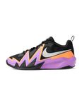 Nike Unisex S.T. Dynamite Black/Metallic Silver-Bright Violet Basketball Shoes UK 6