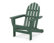 POLYWOOD AD4030GR Classic Outdoor Adirondack Chair, Green