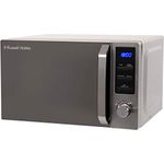 Russell Hobbs RHM2086SS Classic 17 Litre Stainless Steel Digital Microwave with Blue LED